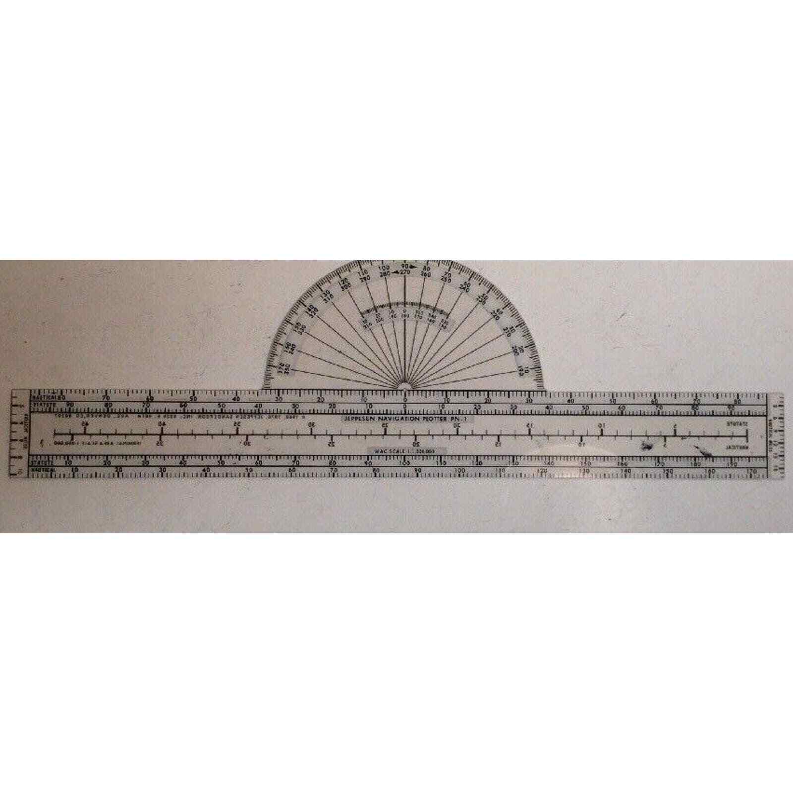 Jeppesen Navigation Plotter PN-1 PN1 Sectional & WAC Charts Aviation Tool