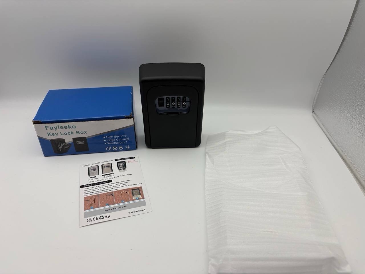 Key Lock Box - Outdoor Weatherproof Key Box
