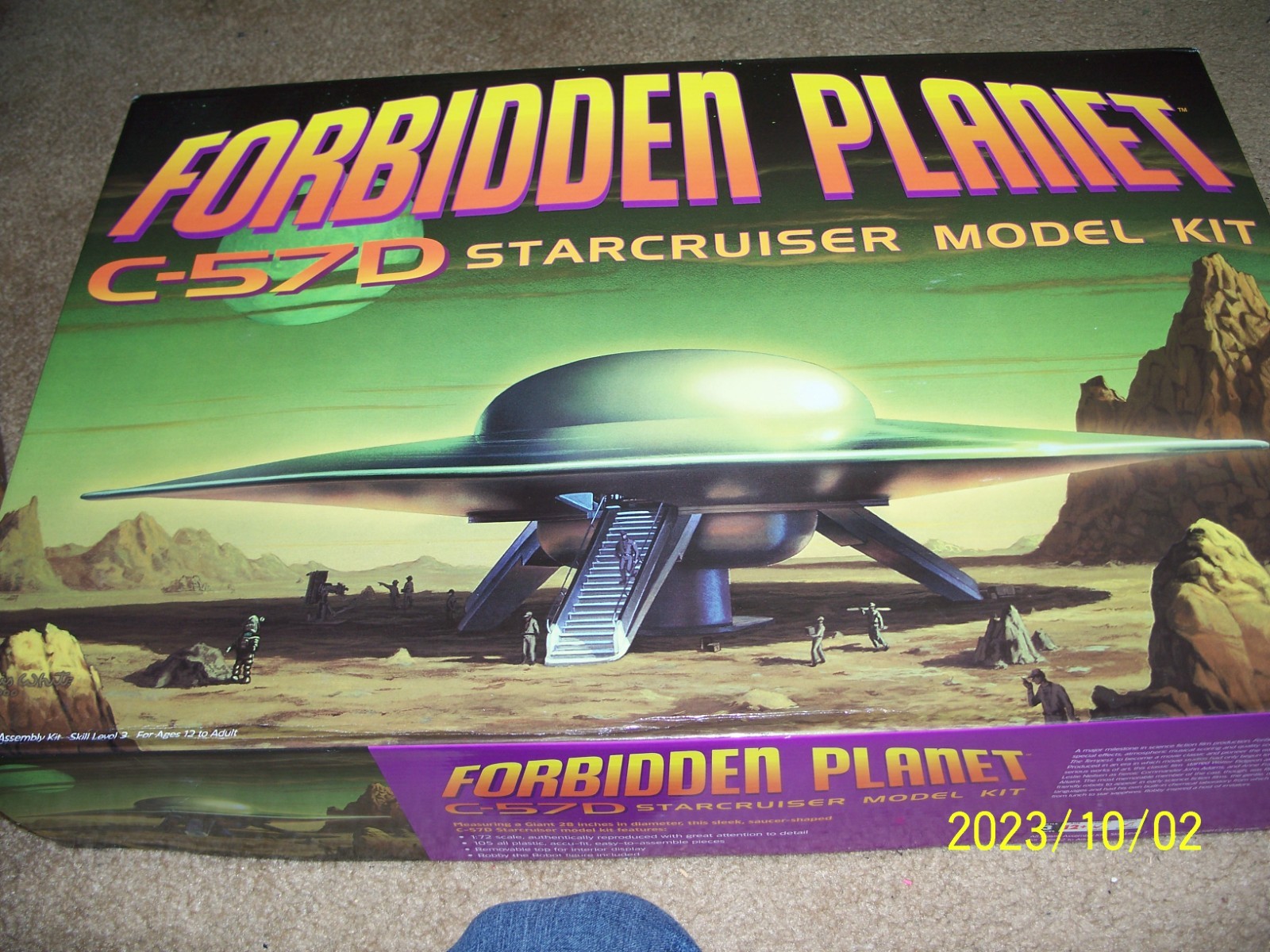 forbidden planet C-57D starcruiser model kit