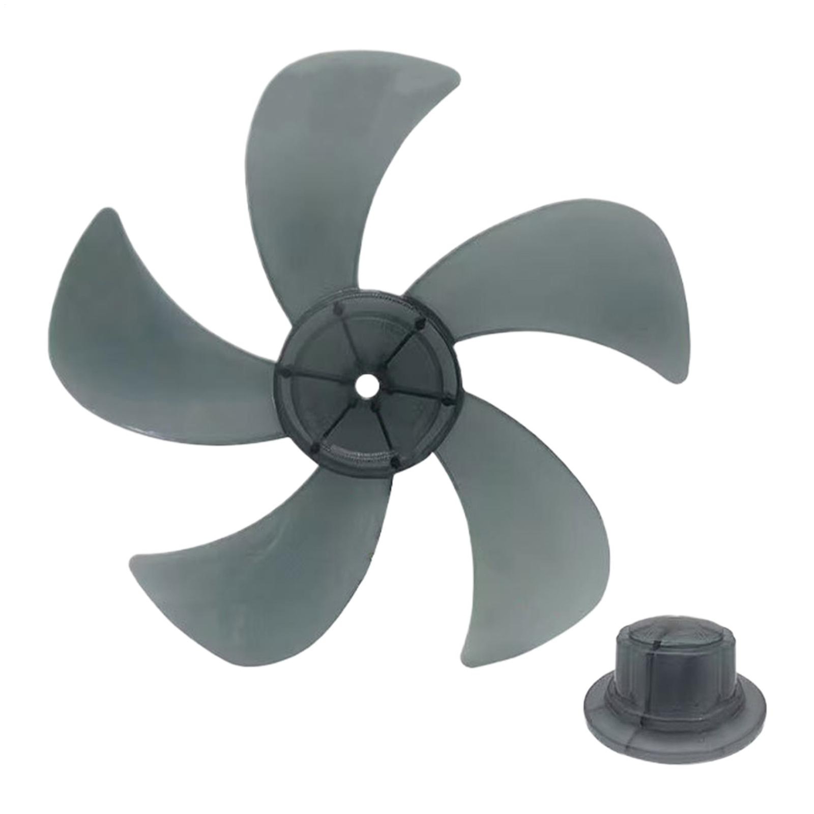 Fan Leaf Replacement Electric Blower Part With Nut Cover Bedroom Fan 12-16in