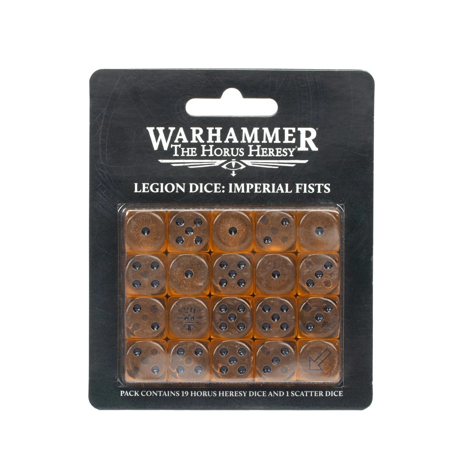 Imperial Fists Legion Dice Horus Heresy Warhammer 40K 30K, 20 dice