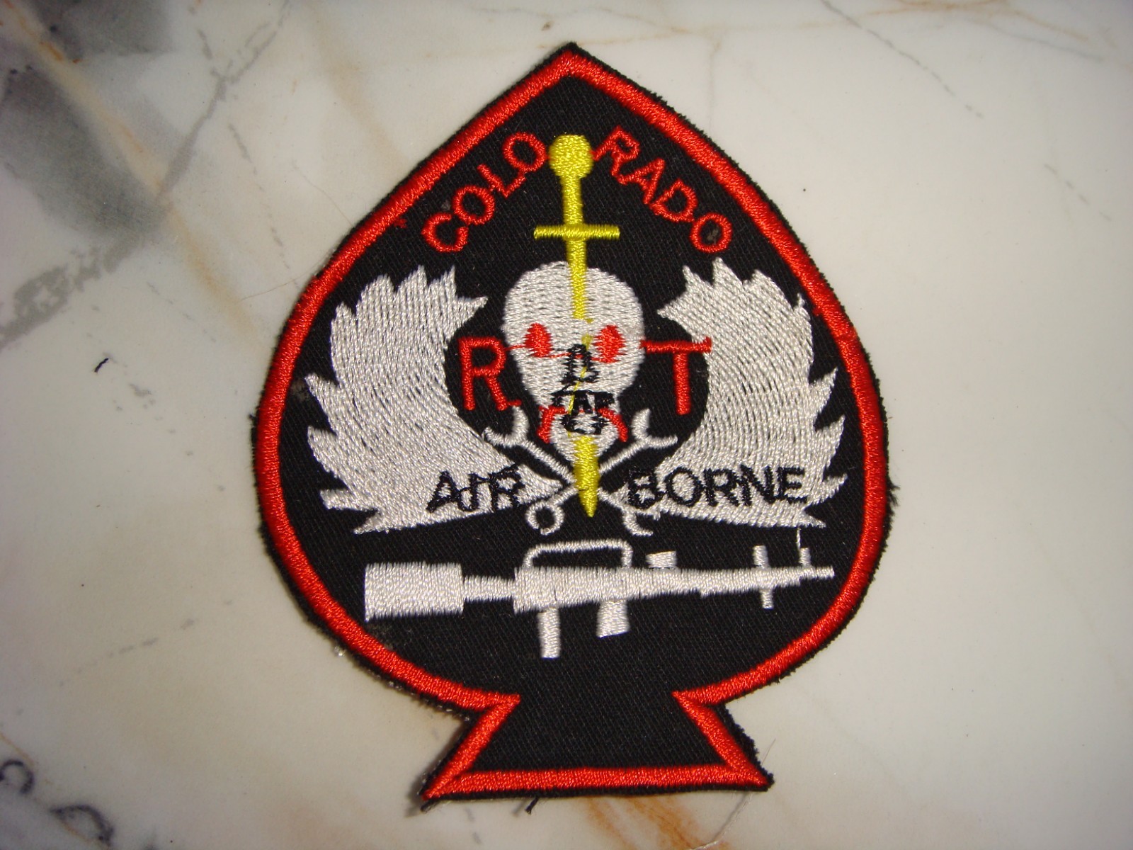 US 5th SFGrp MACV-SOG RT COLORADO AIRBORNE, VIETNAM WAR PATCH