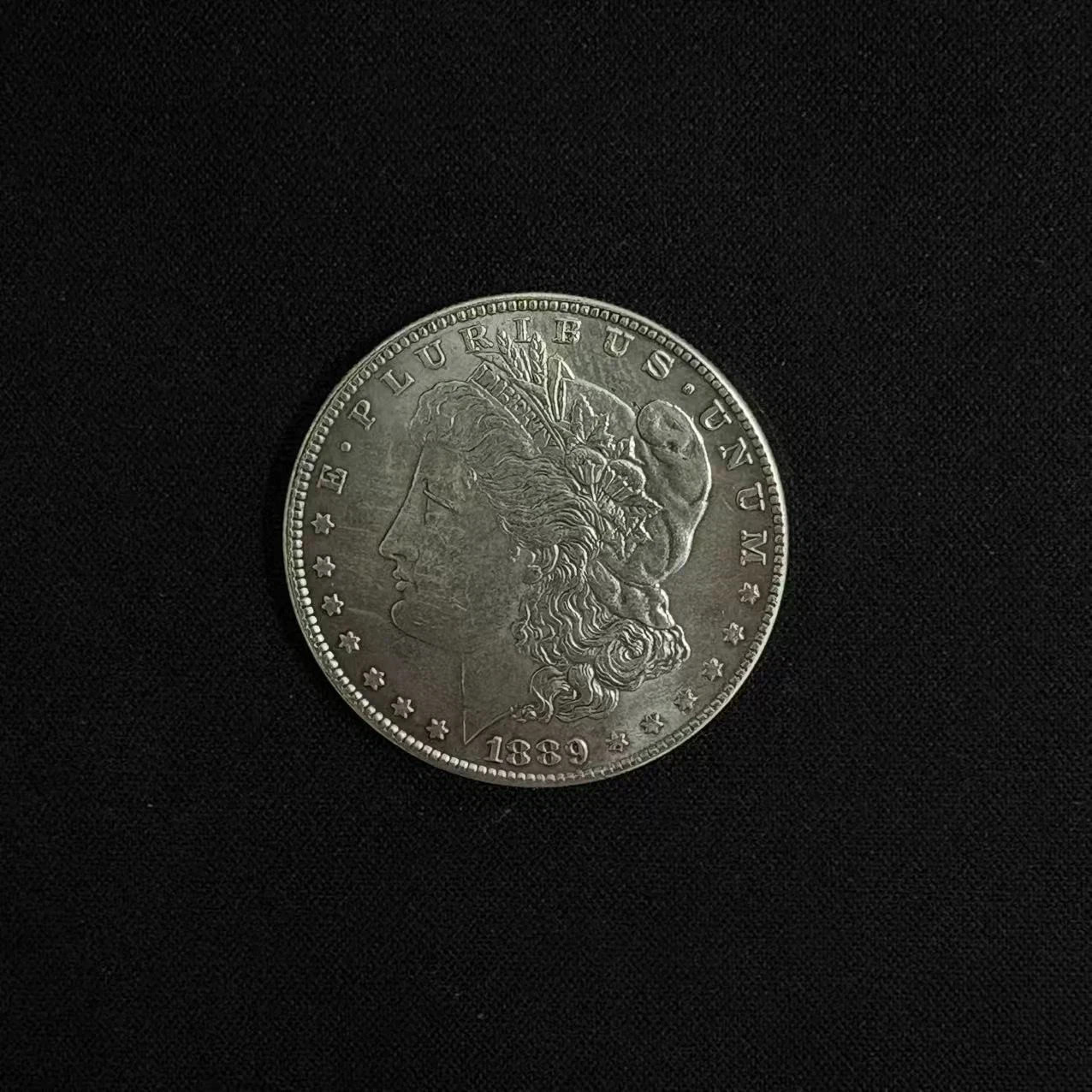 1889-S 90% Silver Vintage Morgan Dollar Liberty Head SF Mint