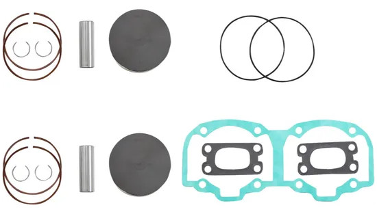 Wiseco Top End Rebuild Kit 76mm Ski Doo Skandic 550F 154in 03-19