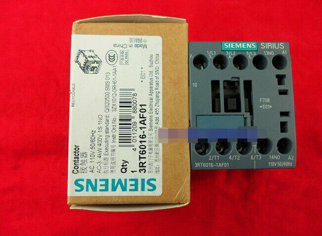 &LL 1Pc Siemens  3RT6016-1AF01  Ac contactor New