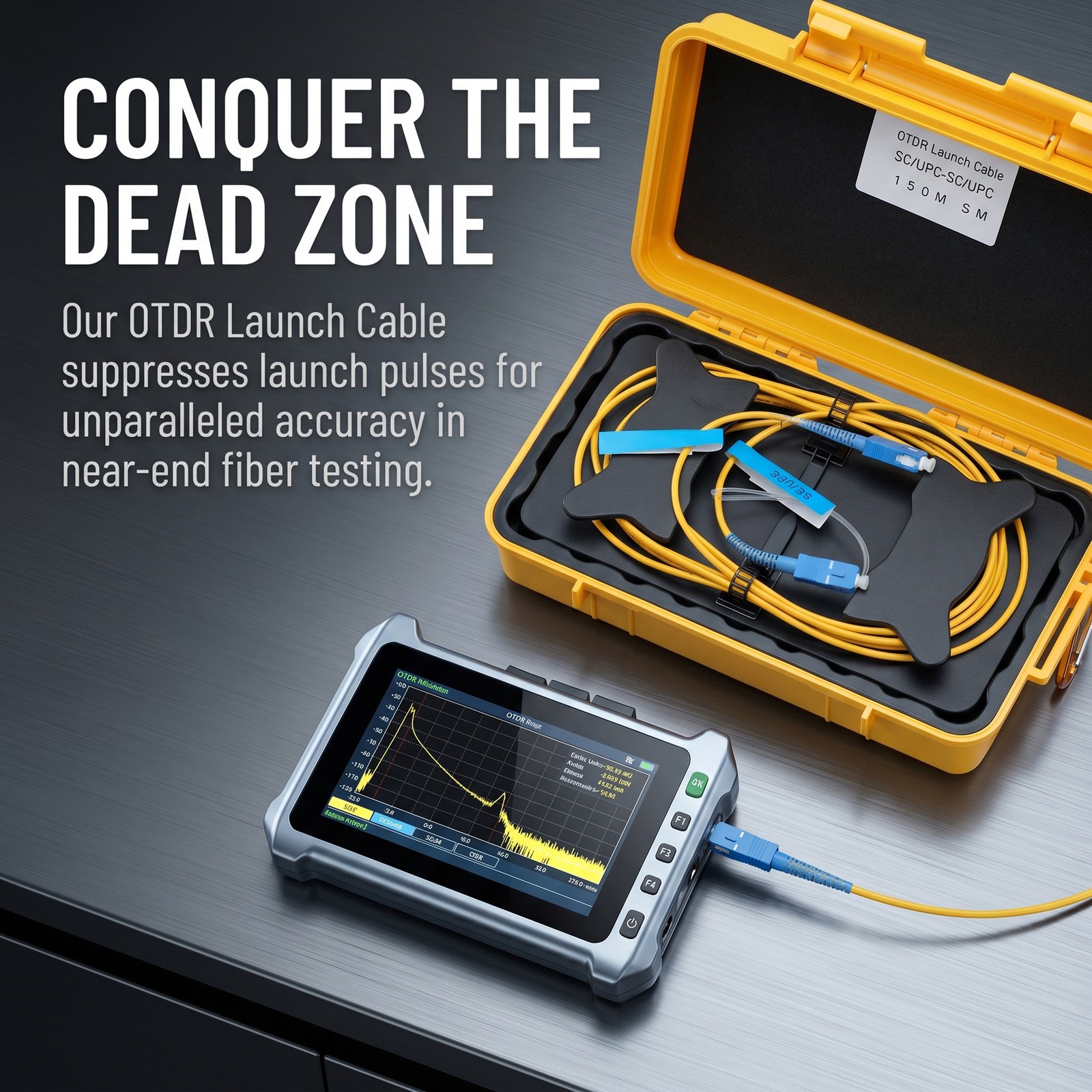 OTDR Cable Test Tool Dead Zone Blind Zone Eliminator Single Mode SC/APC-LC/APC