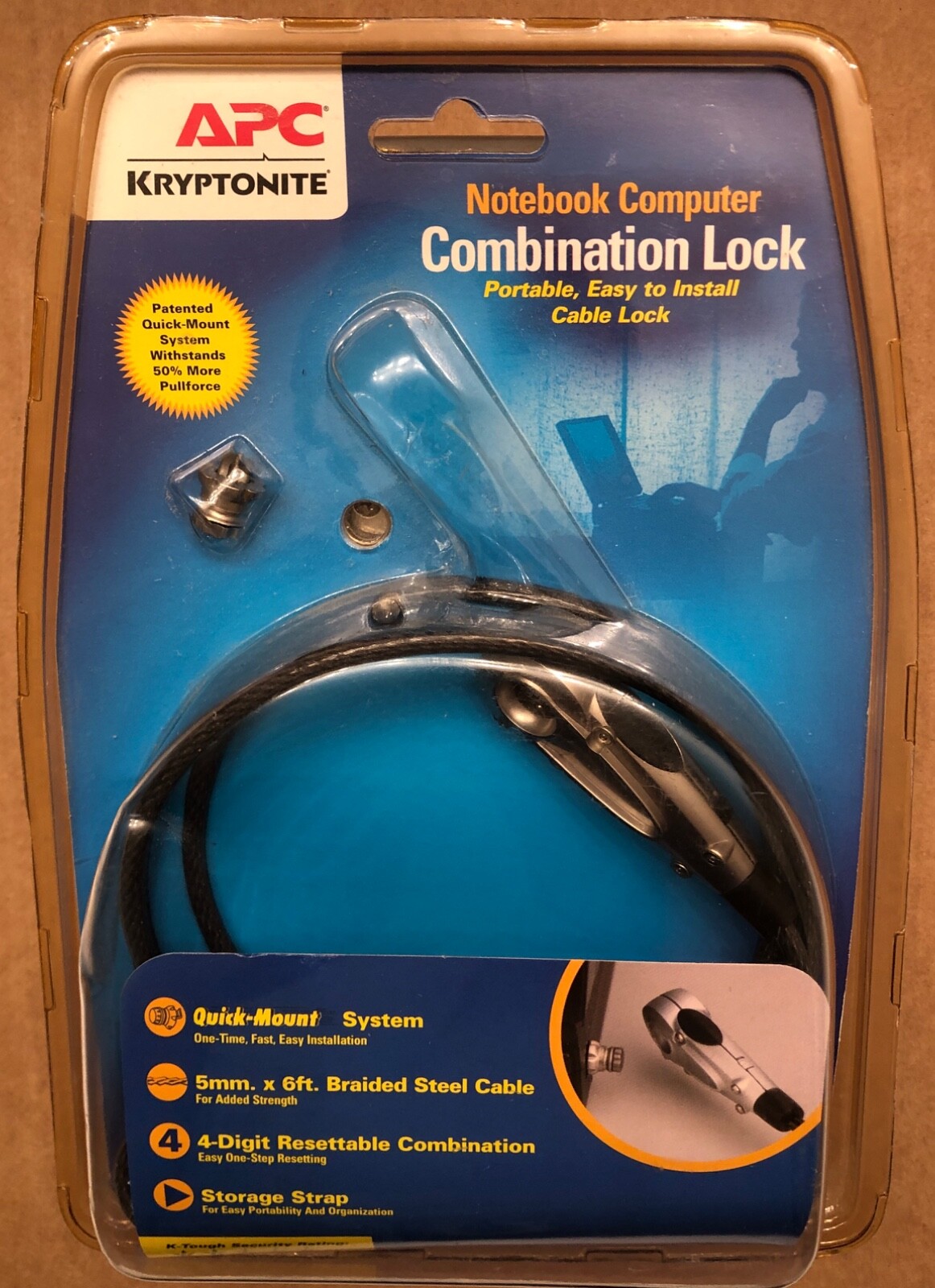 APC Kryptonite Notebook Computer Combination Lock