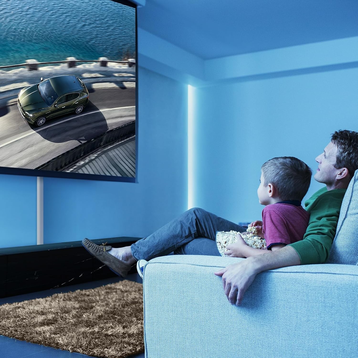 Modern Cable Raceway 42in, White Cord Hider for Neat Home Entertainment Setup