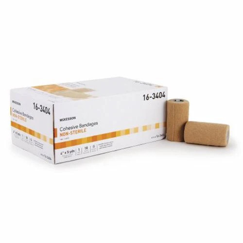 Cohesive Bandage 4 Inch X 5 Yard Self-Adherent Closure