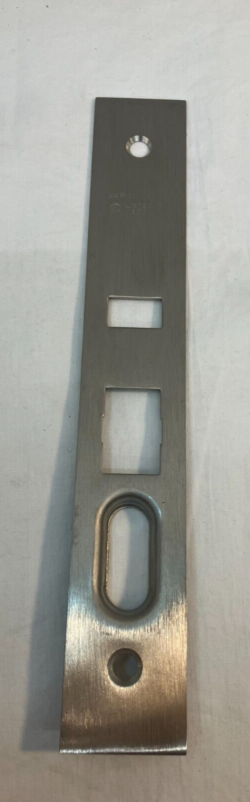 Sargent 81 listed 804 F  H Front Plate / Faceplate, 8" x 1-1/4" 2 latch holes