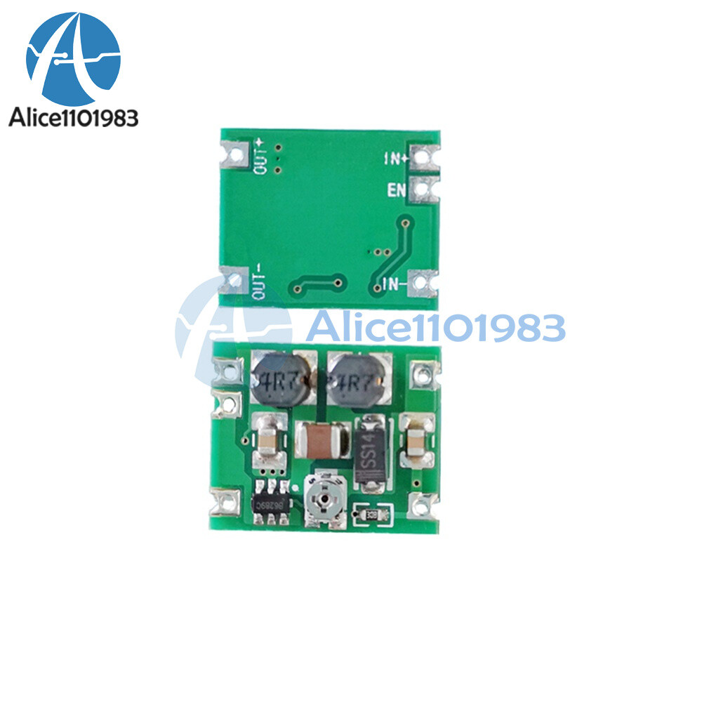 10PCS Mini Automatic Buck-Boost Regulator Module Input DC3V-15V Output DC1V-15V
