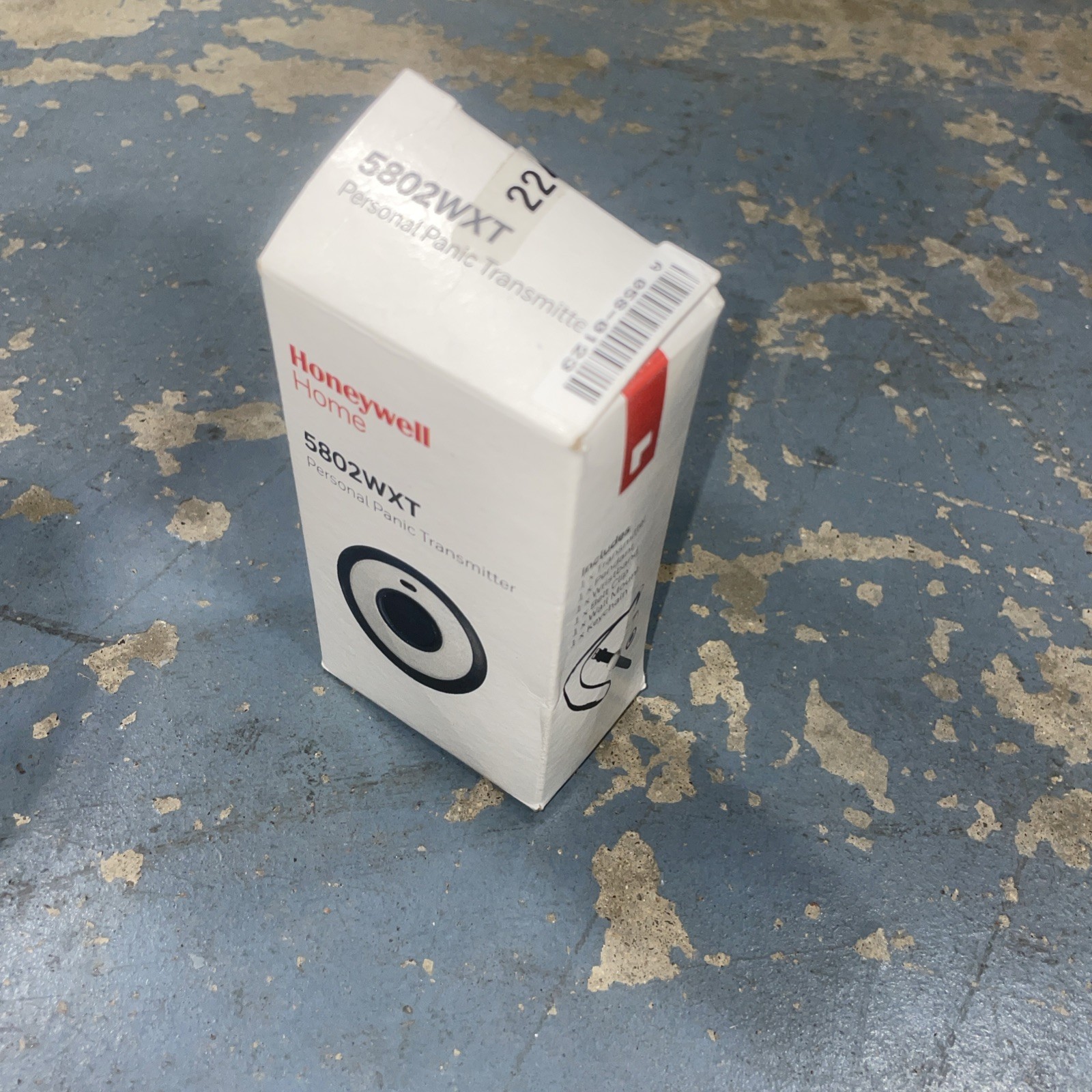 Honeywell 5802WXT Single-Button Wireless Personal Panic Transmitter - White