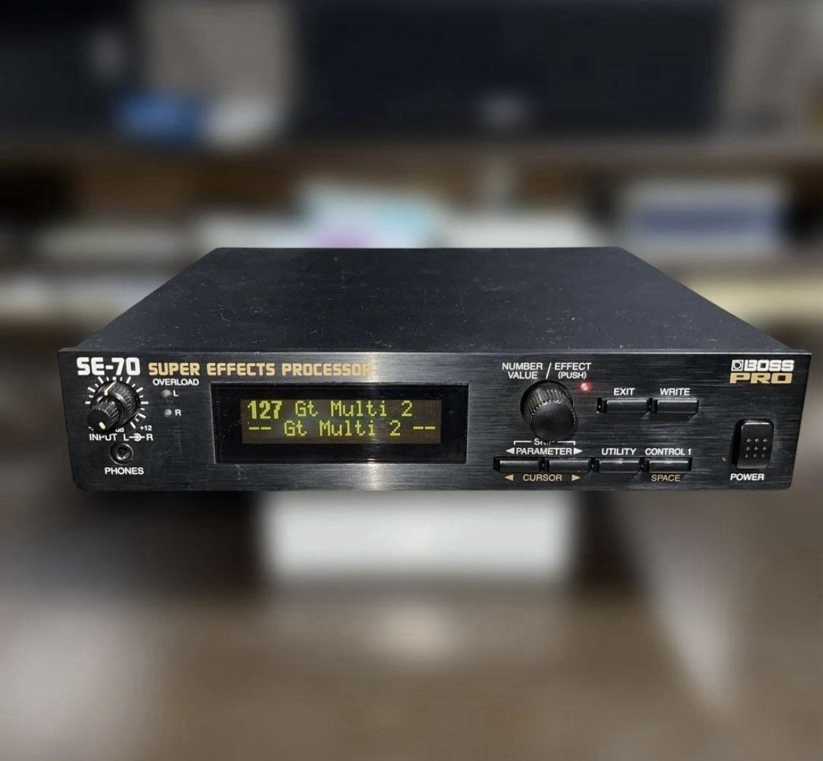 Used Boss SE-70 Super Effects Processor Japan Free Ship