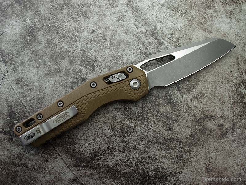 Microtech MSI RAM-LOCK 210T-10APPMDE Polymer Dark Earth Folding Knife