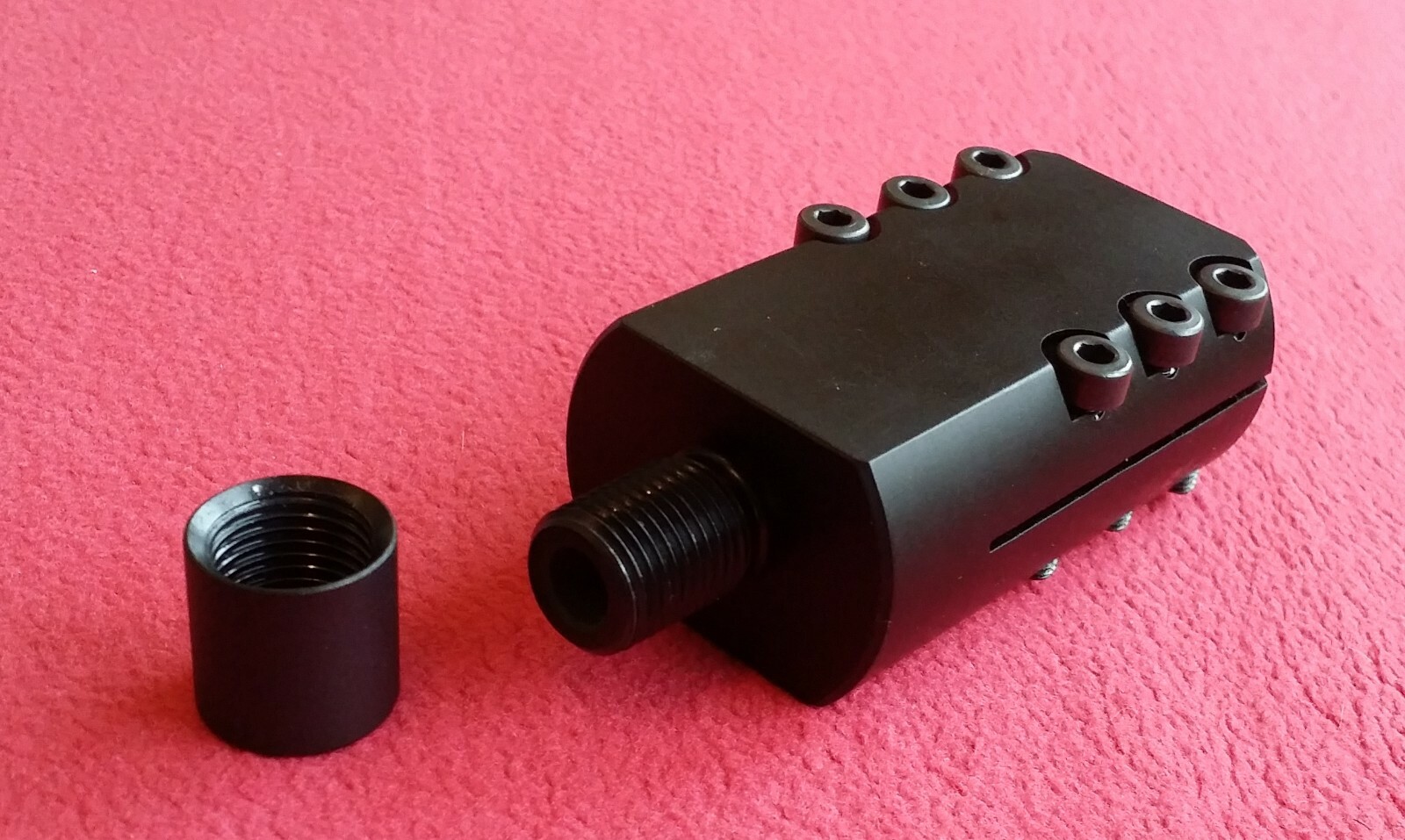 force fitting moderator Adapter for CZ 455/457 different threads possible