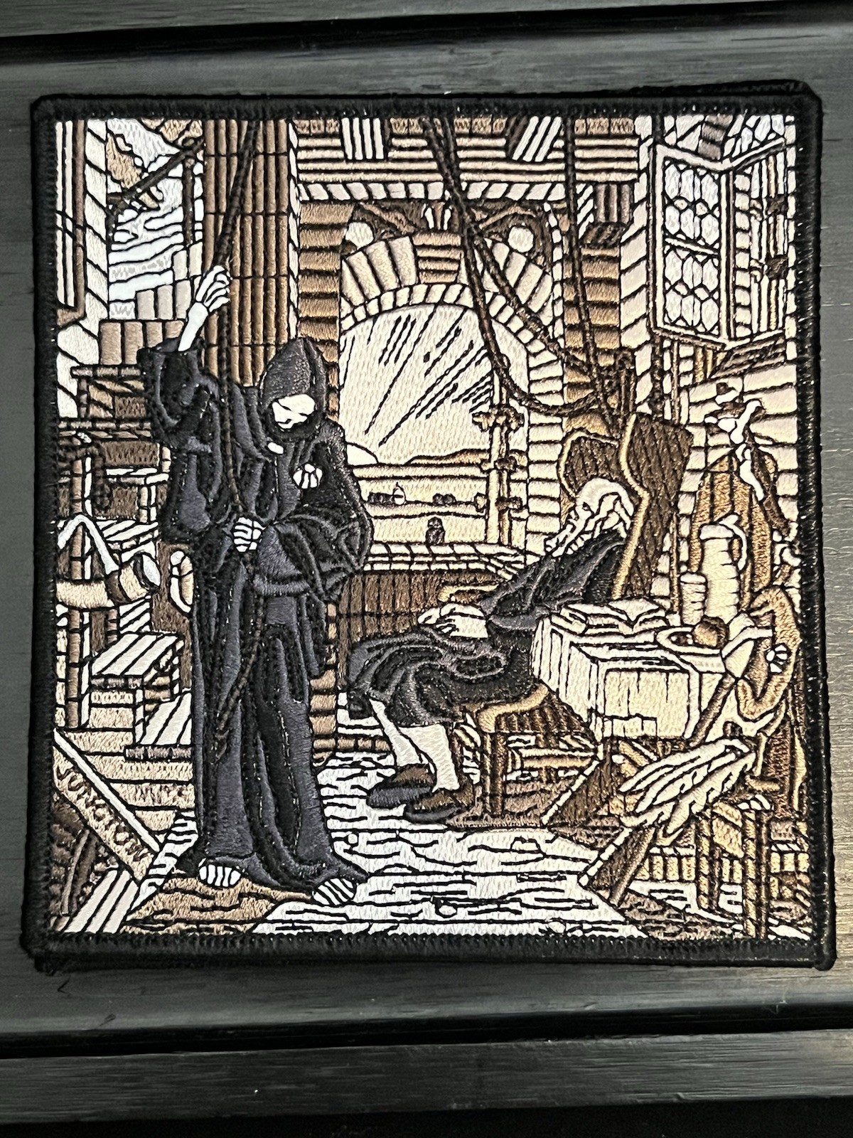 DEATH AS A FRIEND Mr. X Label - LA Patches PDW SPD MOTUS TAD 5.11 TAC GENT BAY