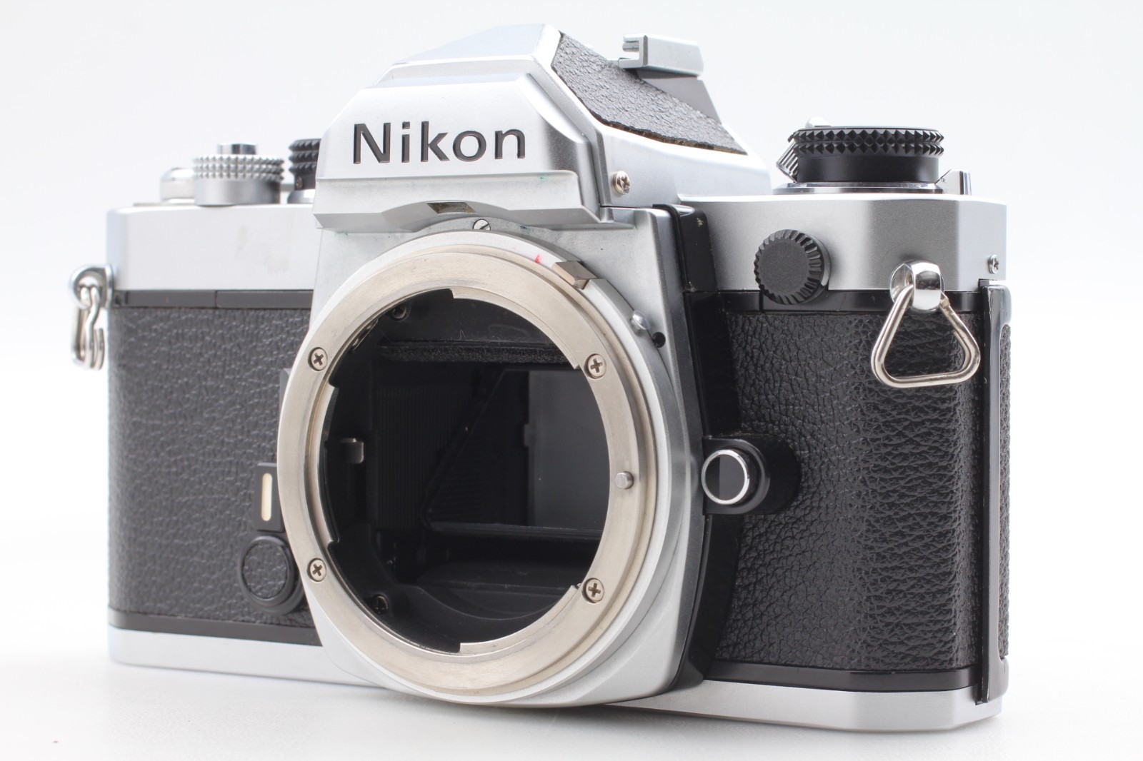 Meter Works [EXC+5] Nikon FM Silver 35mm SLR Film Camera Body From JAPAN #843