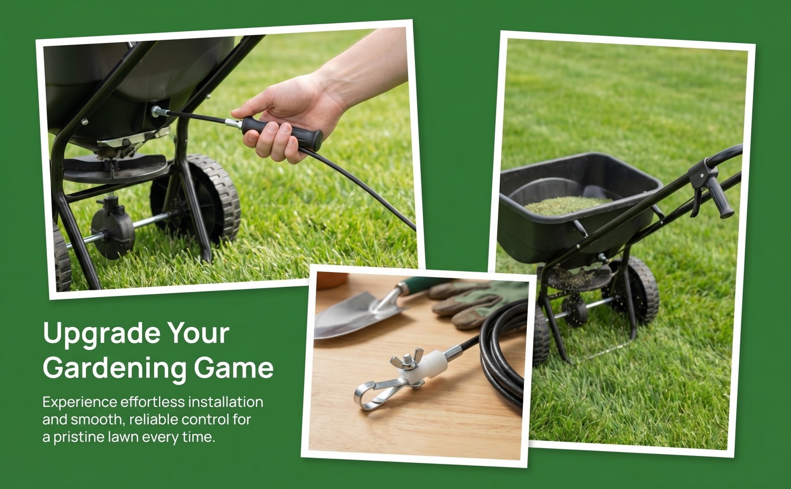 Control Cable for Lawn Spreader 49447 Reliable Easy to Install Professional