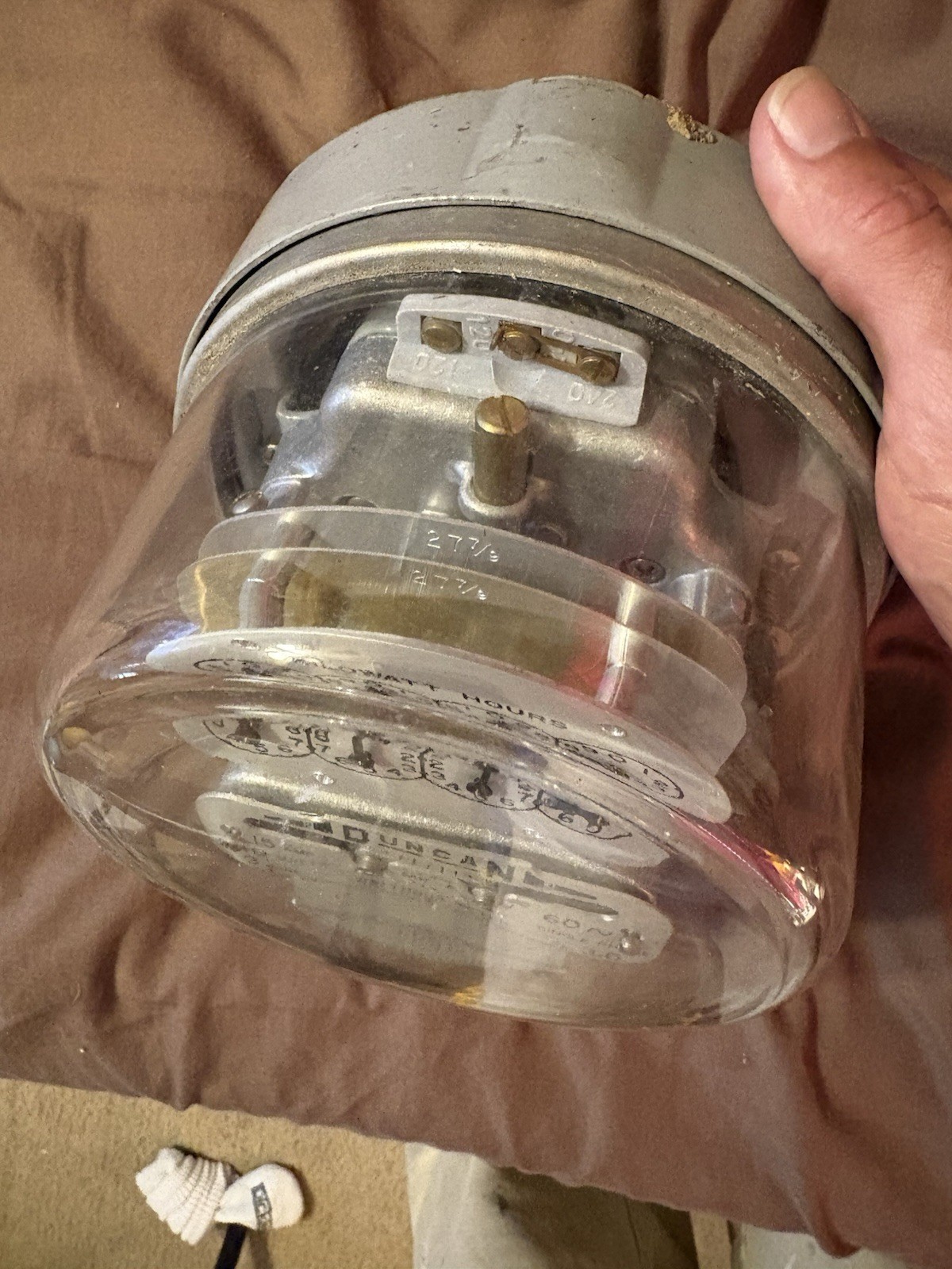 Duncan Single Stator Watthour Meter