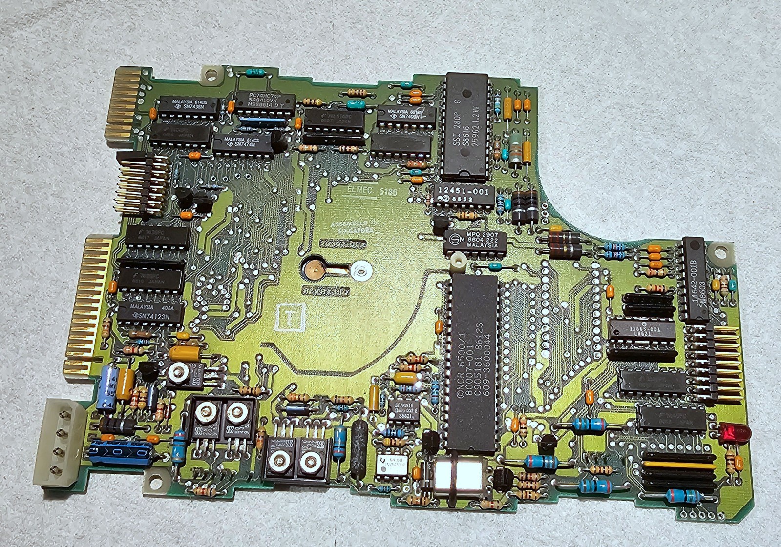 Vintage Seagate ST-225 Hard Drive Control Board - Donor Board - Board Only