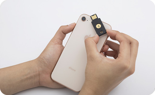 Yubico YubiKey ‎5C NFC Security Key Interface - USBA, USBC, Lightning