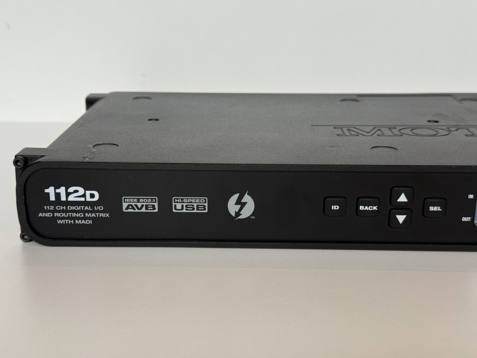 MOTU 112D Digital Audio Interface and mixer AES, MADI, AVB, USB, Thunderbolt