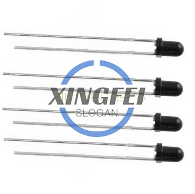 50 PCS 3mm 940nm IR Receiving infrared Receiving LED Lamp NEW