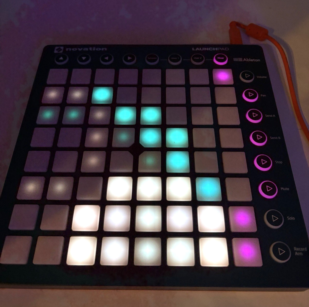 Novation Launchpad MK2 Ableton Live Controller NOVLPD09 w/ USB Cord