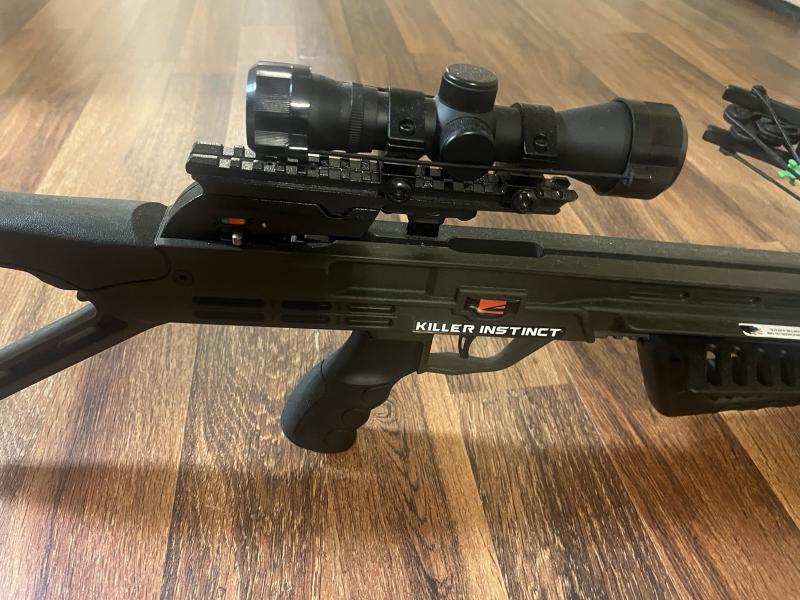 Killer Instinct Lethal 405 Crossbow with Scope and Arrow