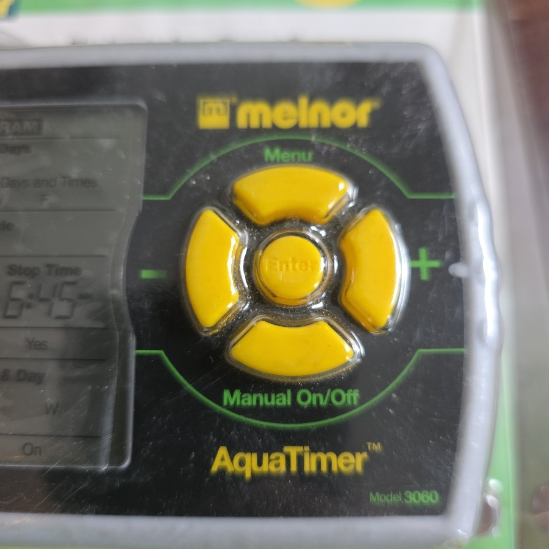 Melnor 3060 AquaTimer Duo Electronic Water Timer & Orbit Timer Valve - NEW