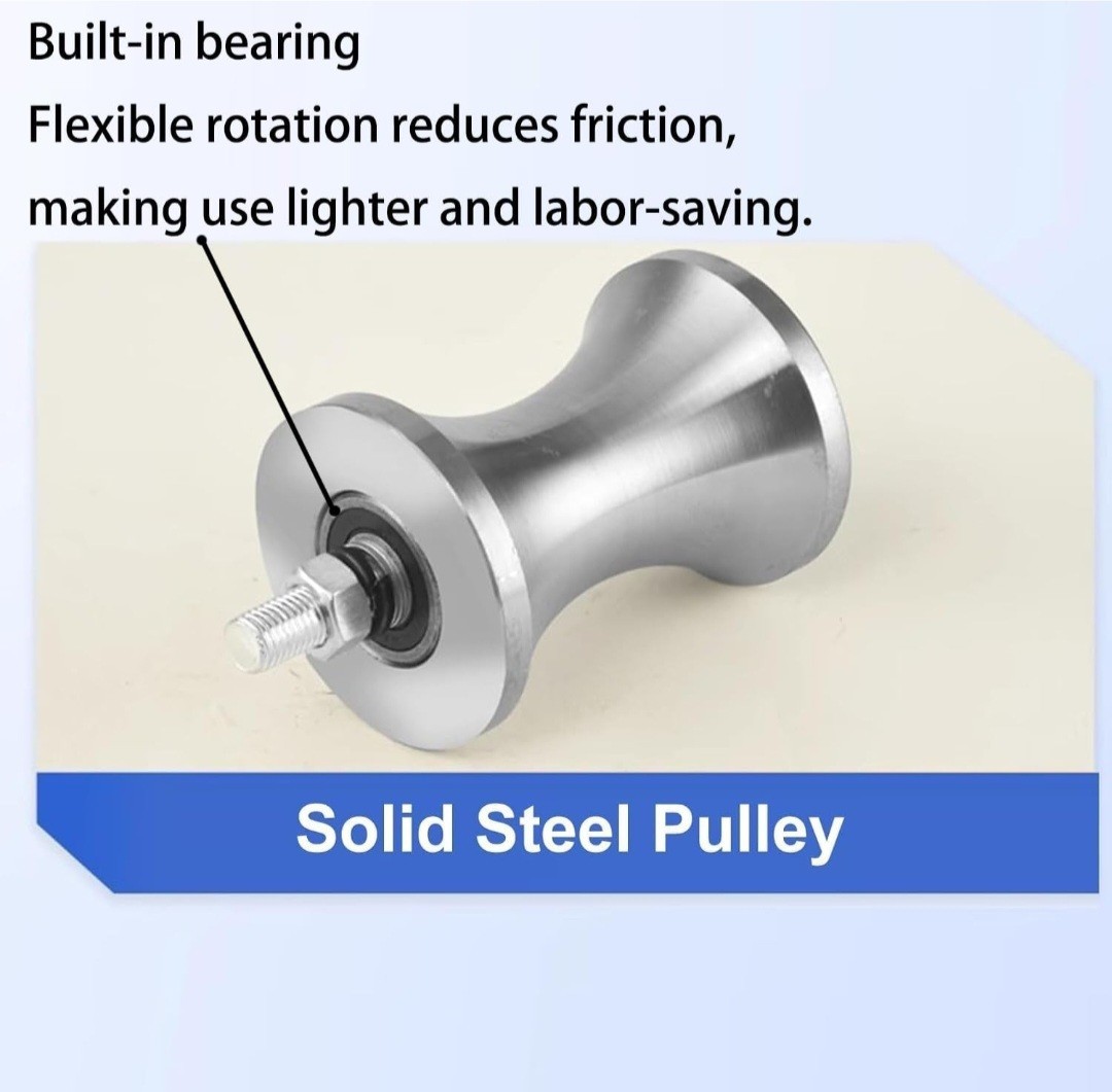 Heavy Duty Cable Puller Sheave, Cable Feeding Sheave, Industrial Cable Pulley