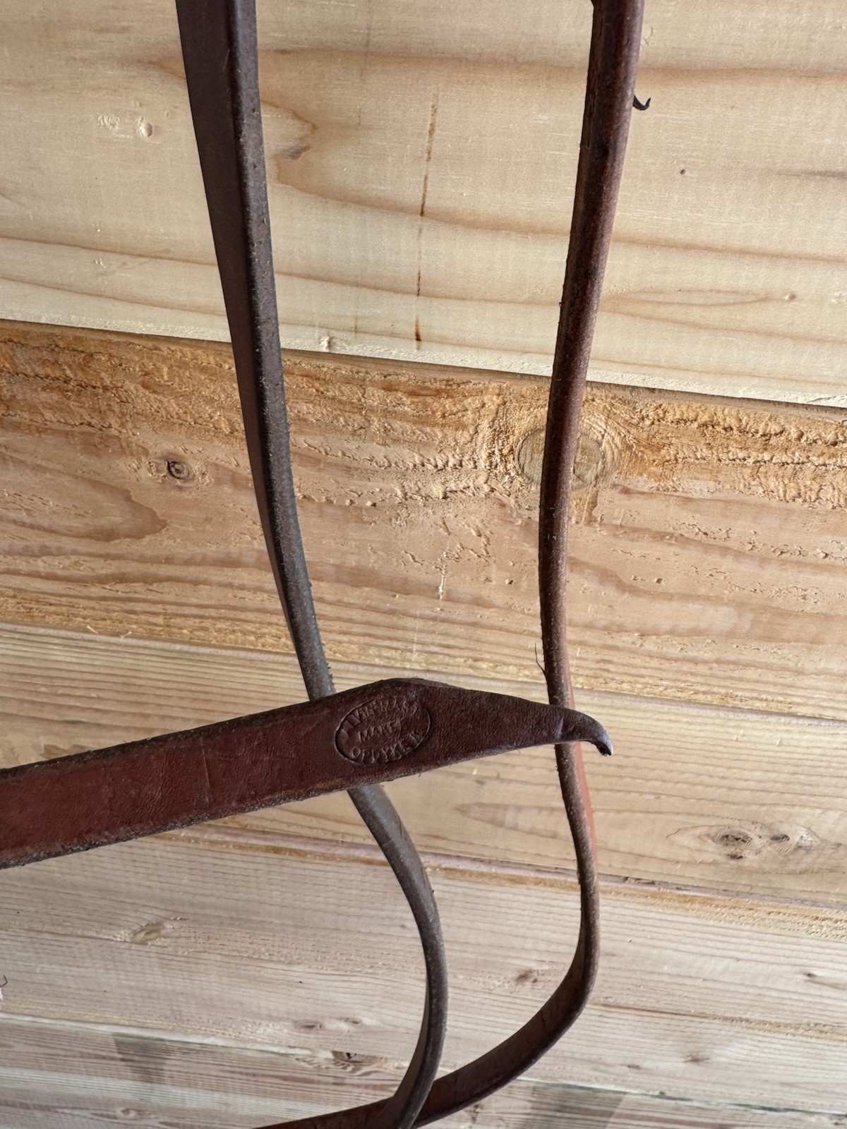 USED ALVIN MAST HARNESS LEATHER 8' SPLIT REINS NICE SOFT