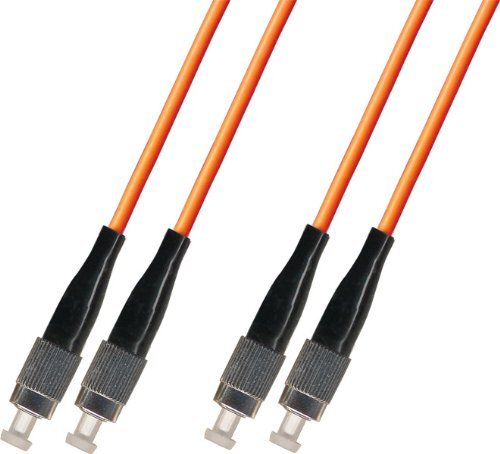 10M Multimode Duplex Fiber Optic Cable (62.5/125) FC to FC