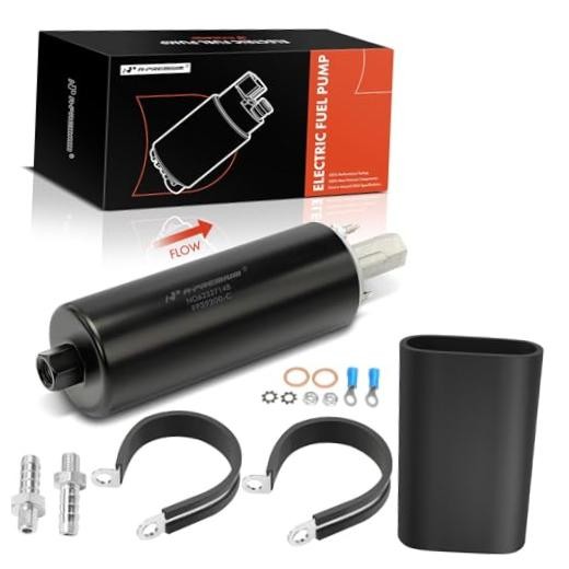 High Flow Universal External Pump 255LPH High Pressure Inline Fuel Pump with
