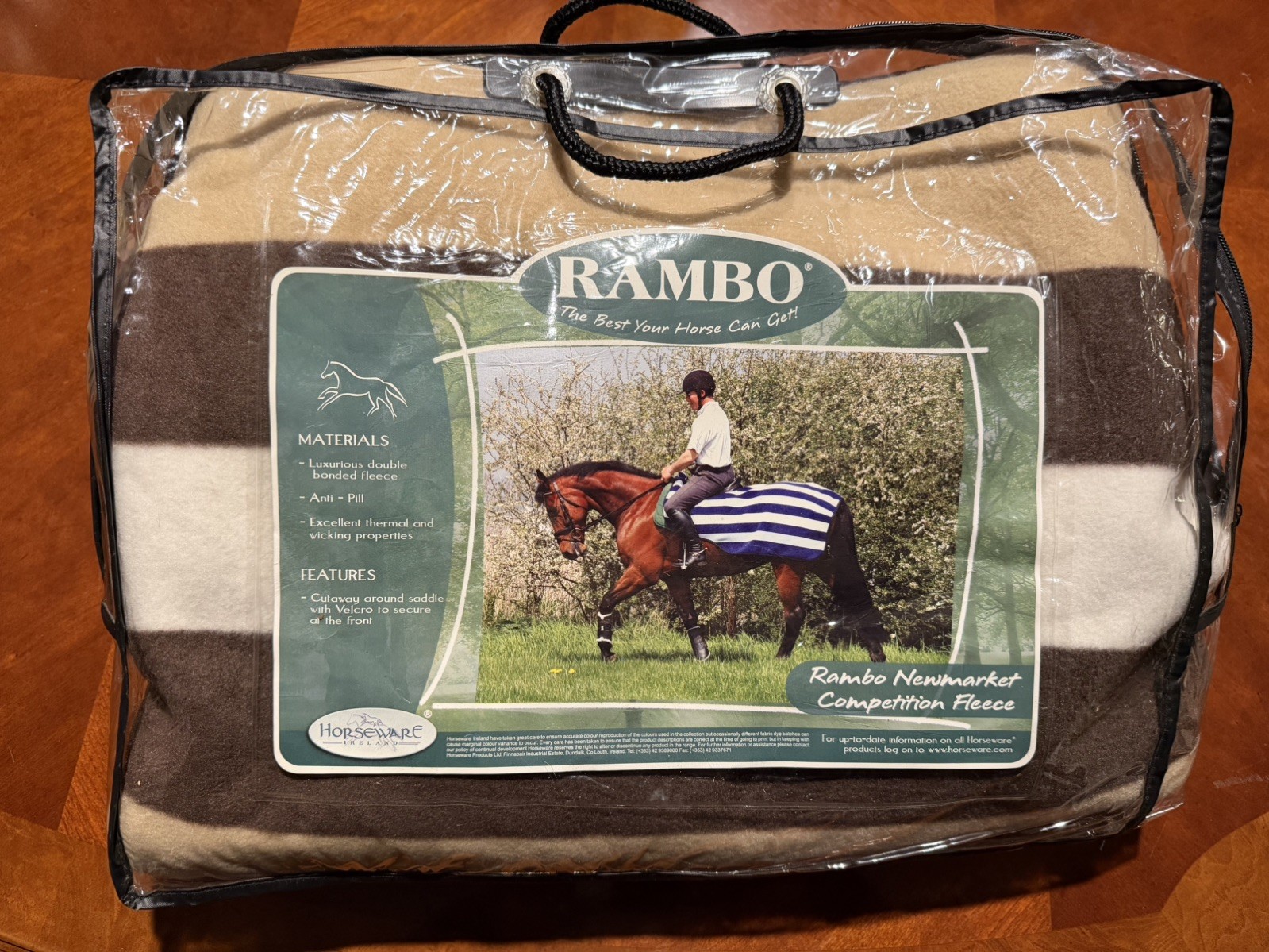 Horseware Ireland Rambo Competition Fleece | Whitney Brown | Large