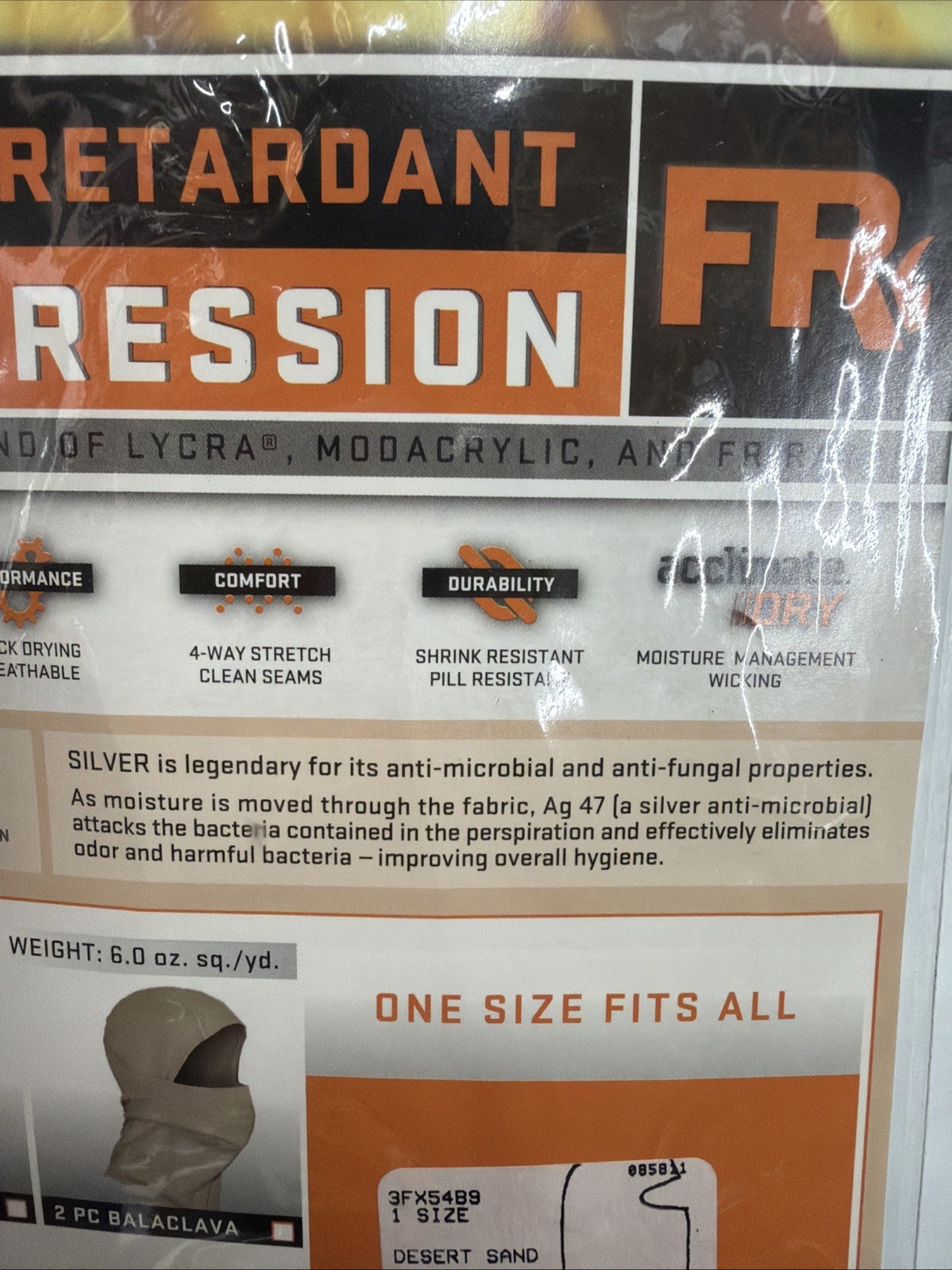 XGO Fire Retardant Compression Balaclava Desert Sand