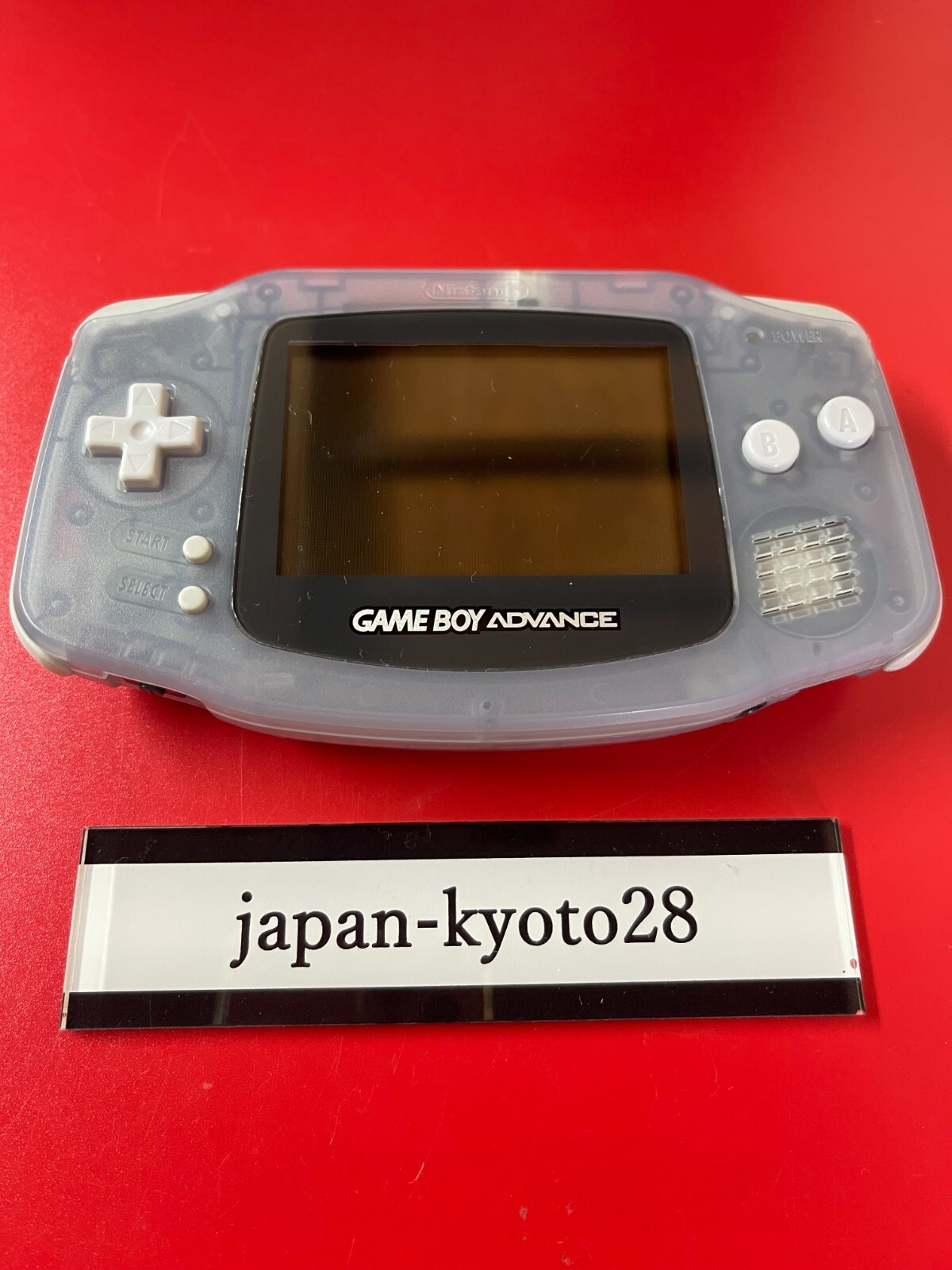 Nintendo Gameboy Advance console AGB-001 Milky Blue GBA from Japan