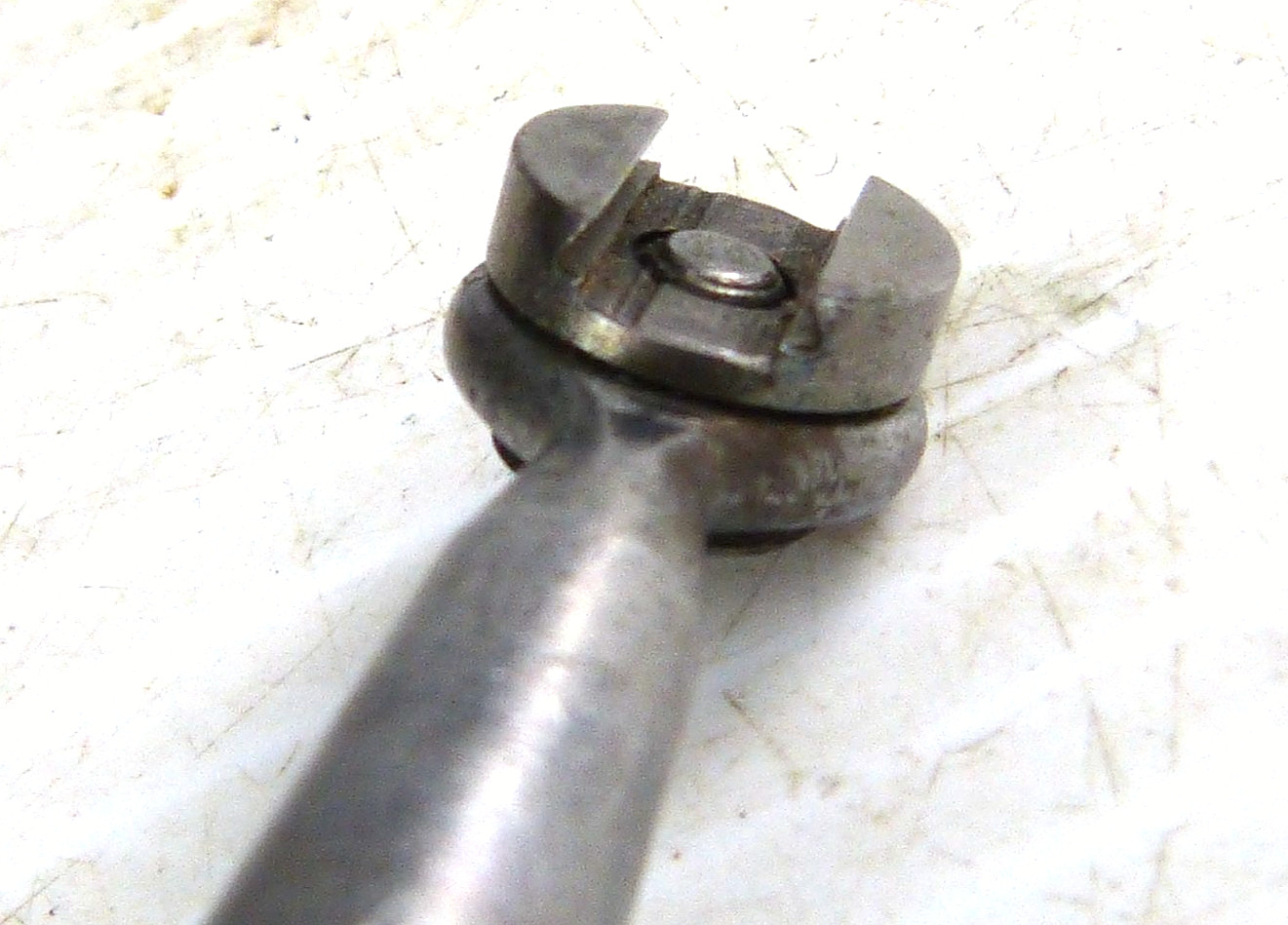 Moore Tools Dog Leg Indicator Holder Estate Find ! #2