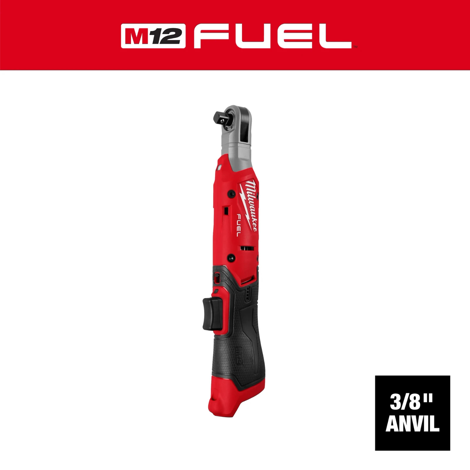 Milwaukee 3053-20  M12 FUEL 3/8 inch Ratchet Baretool NEW! Authorized USA Dealer