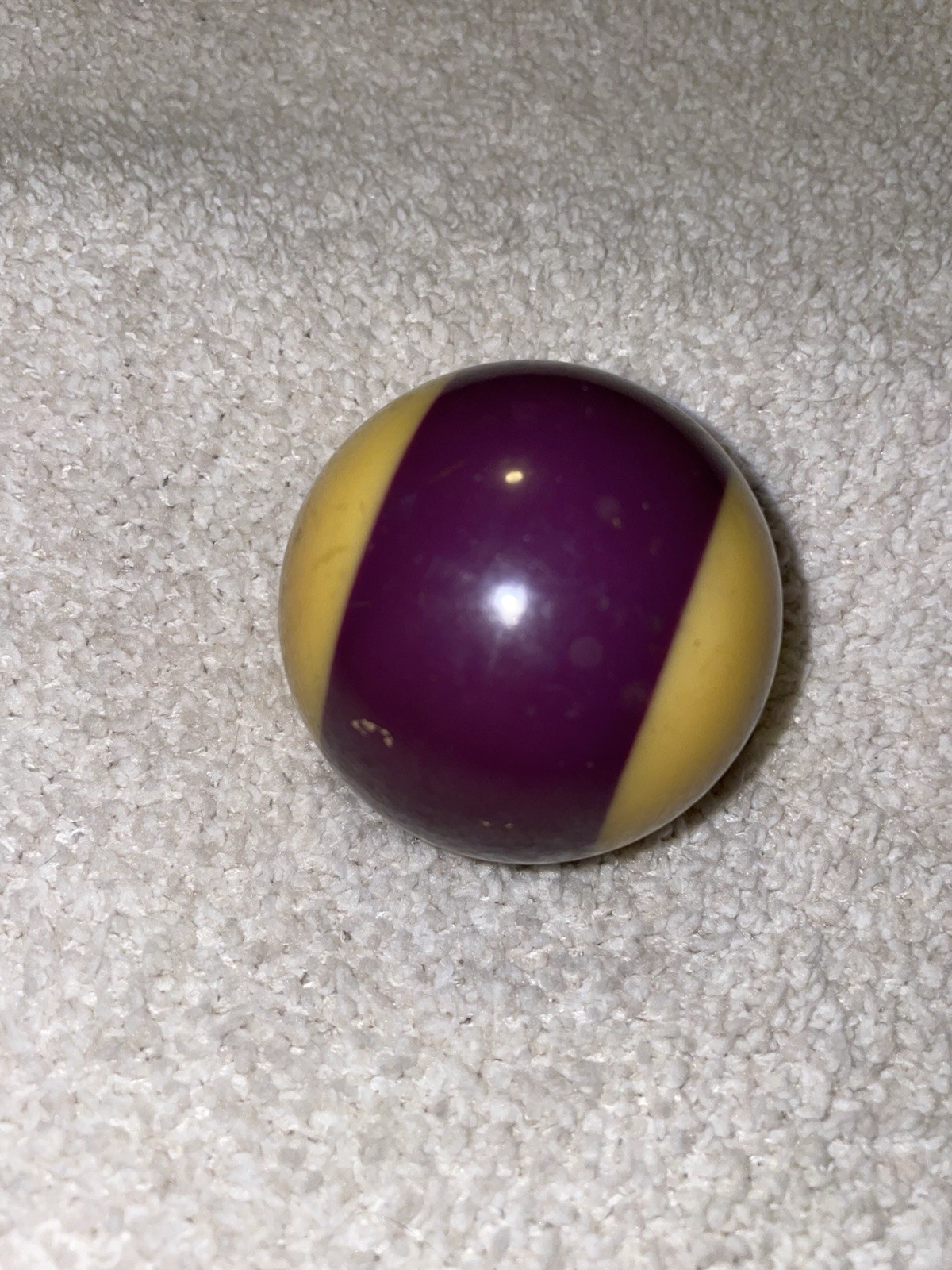 Vintage Pool Ball Number 12 Billiard