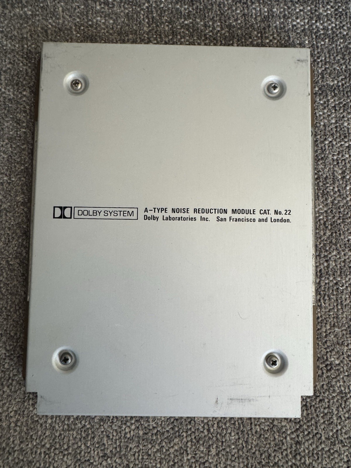 Dolby A-Type Cat 22 Card Noise Reduction Module