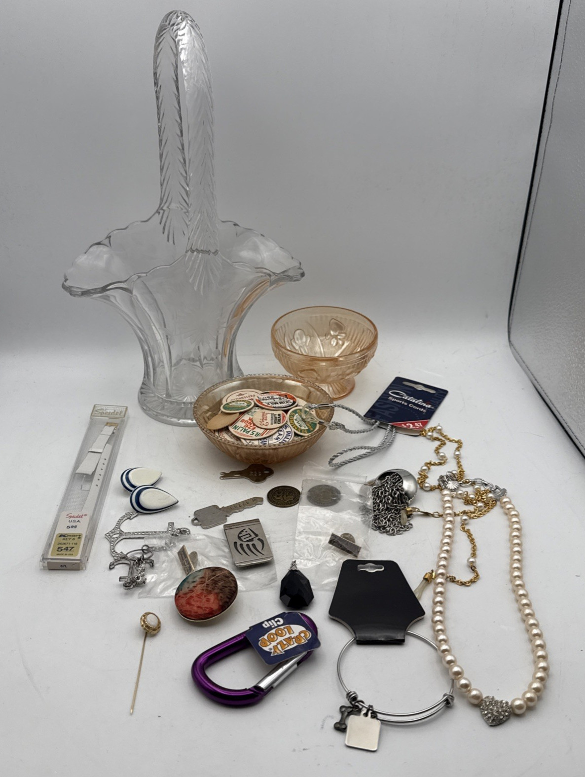 Grandpa & Grandma's Junk Jewelry Drawer Lot