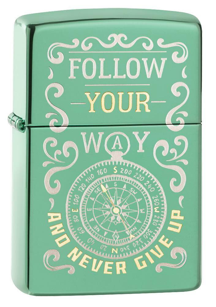 Zippo Follow Your Way Design 49161