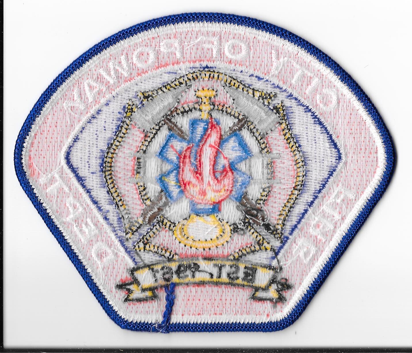 Poway Fire Department, California Shoulder Patch V1