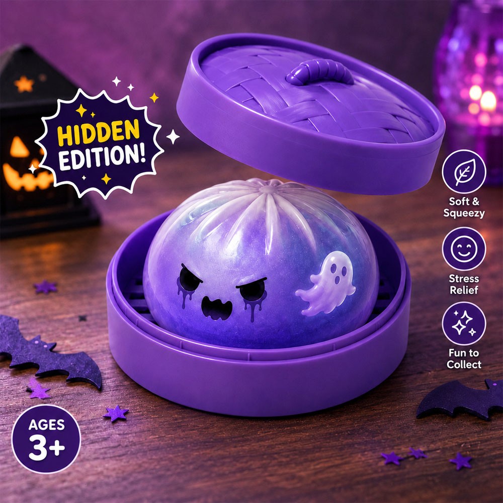 Mystery Dumpling Ghost Edition Squishy Bun Mystery US