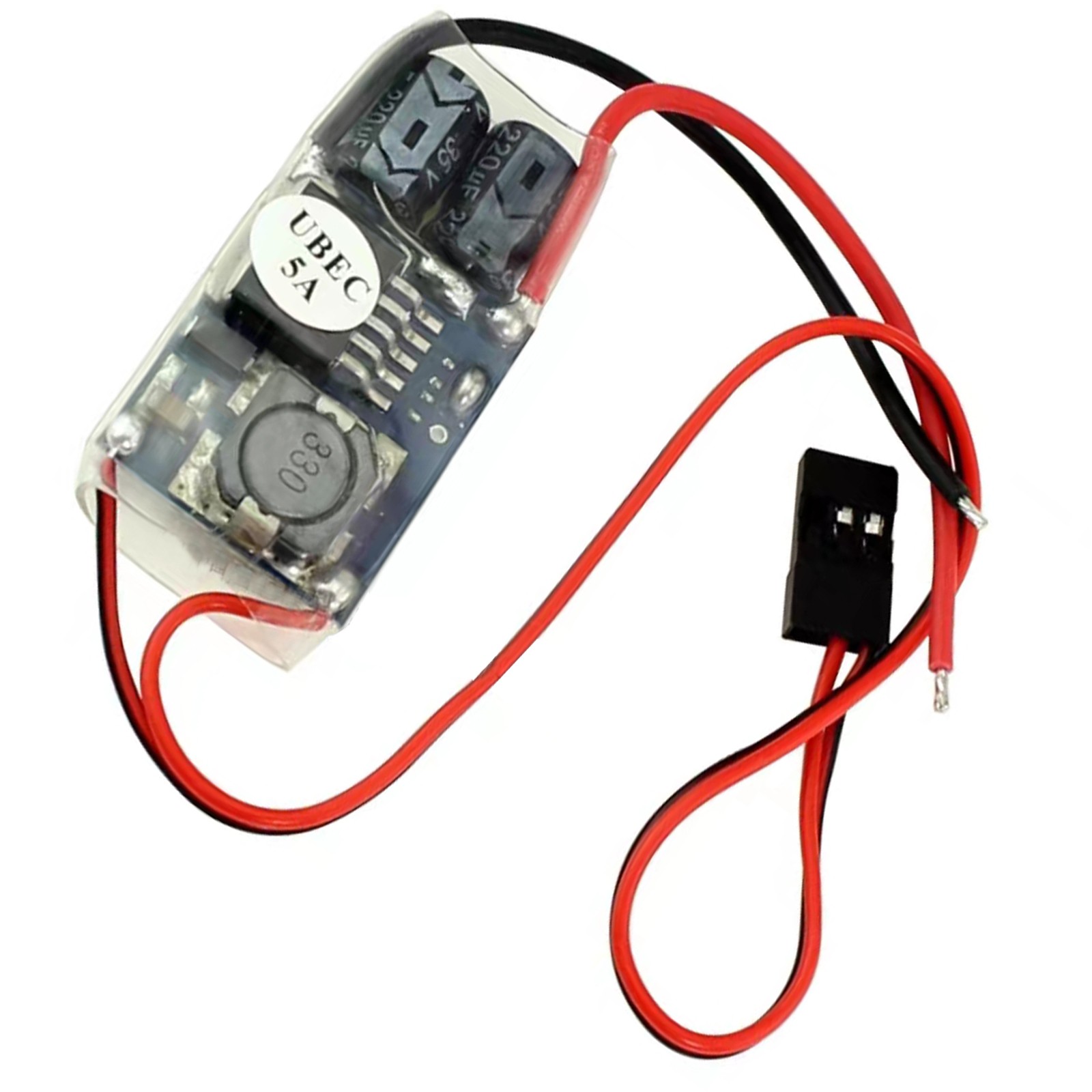 5V 5A UBEC Mini External BEC 2-12S Lipo DC-DC Converter Step Down Module a