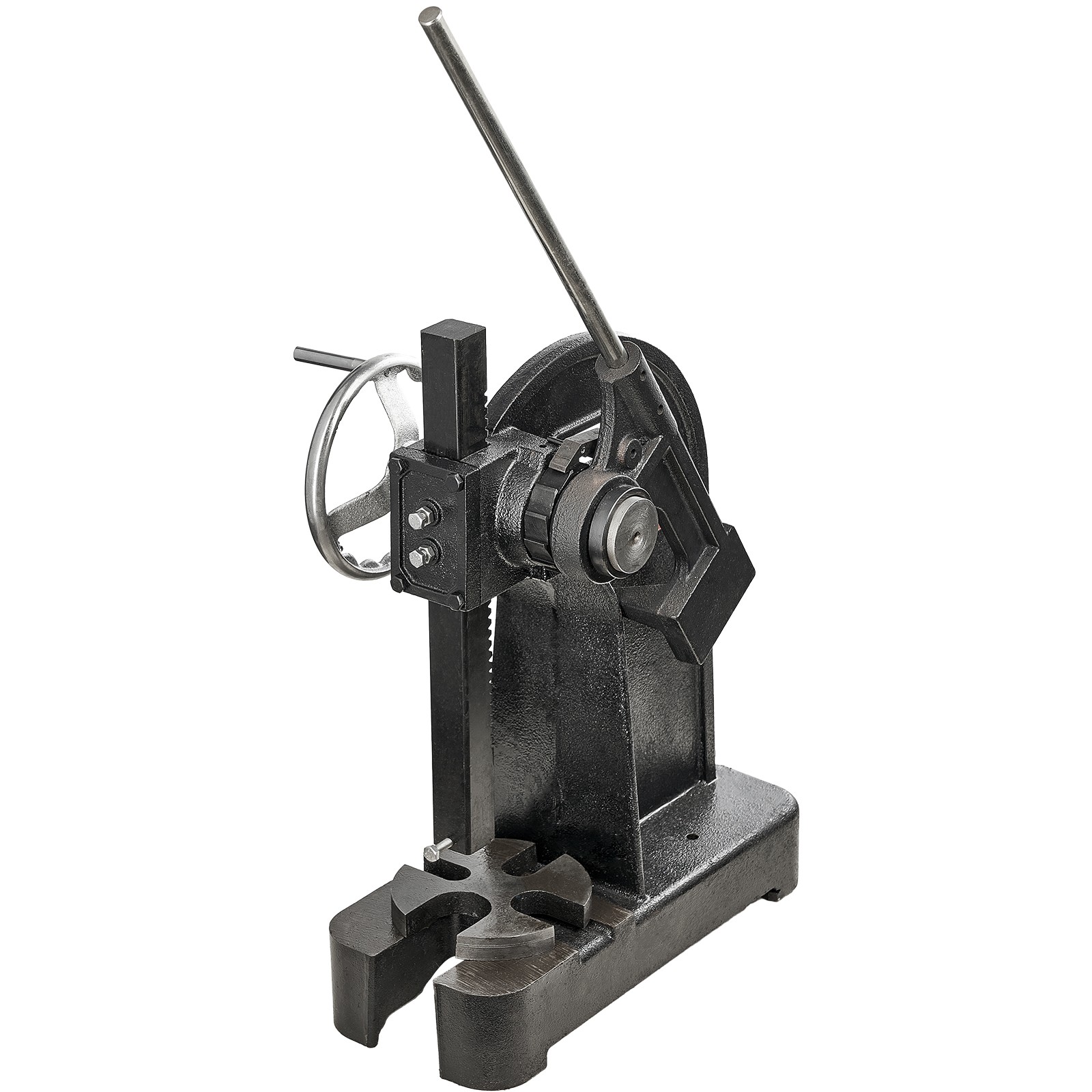 Uimoso Ratchet Type Arbor Press 3 Ton Manual Leverage Arbor Press with Handwheel
