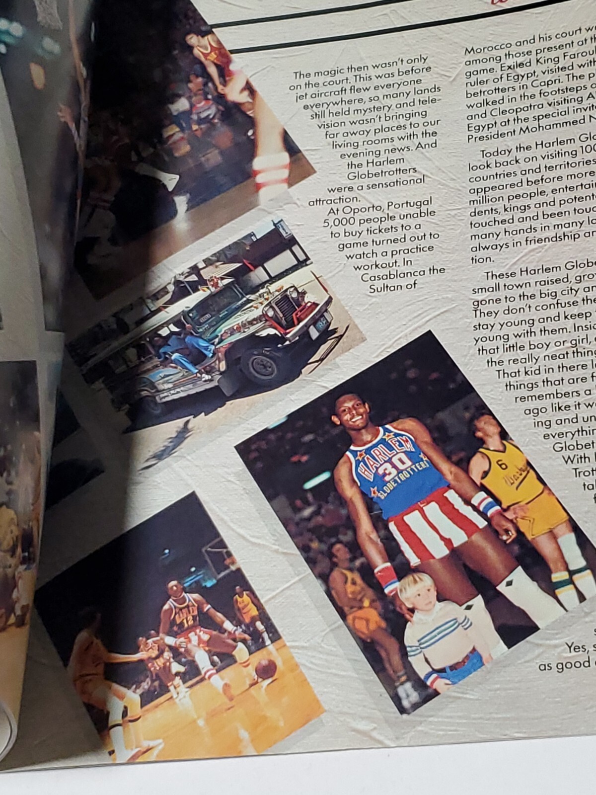 HARLEM GLOBETROTTERS PROGRAM 1983