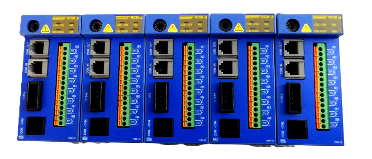 RKC Instrument RCM-B-K09-NNN*B Programmable Controller Lot of 5 Working Spare