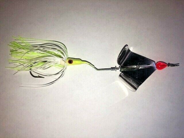 Custom In Line Buzzbaits with choice of head size - Multiple Colors